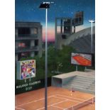 Roland-Garros: French Open Poster 2021 signed by the artist Jean Claracq with 2 beautifully