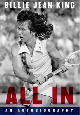 Billie Jean King: All In signed autobiography with private video message from Billie Jean for the