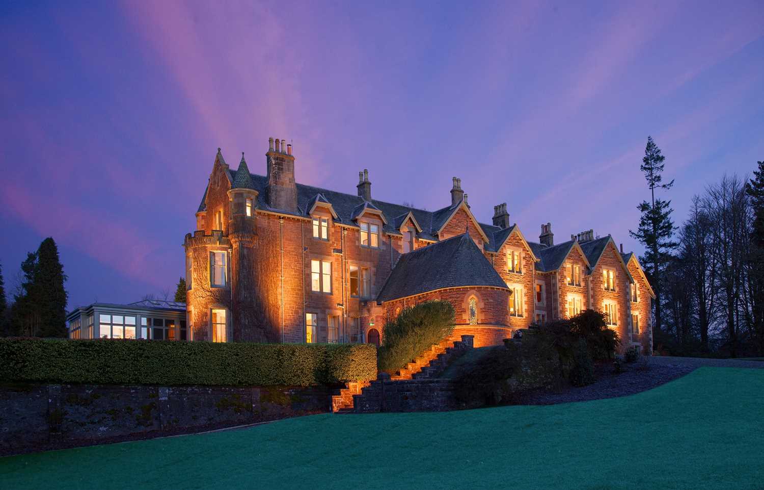 Cromlix 2 night luxury stay for 2 at Sir Andy Murray's 5* Hotel, Dunblane, including a private 1