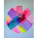 Emma Connolly: Tenderness & Affection 2021 A brilliantly coloured dual artwork by artist Emma