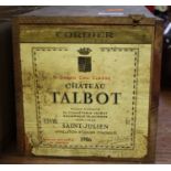 Château Talbot, 1986, grand cru classe, Saint-Julien, one imperial (6 litres) (OWC)Condition report: