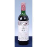 Château Mouton Rothschild, 1966, Pauillac 1er cru classe, No.054007, one bottleCondition report: