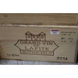 Château Lafite Rothschild, 2014, Pauillac, twelve bottles (OWC)Condition report: Provenance; from
