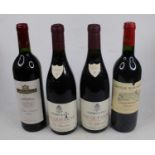 Perrin & Fils Vacqueyras les Christins, 2001, two bottles; Château Jean Guillon, 2001, Bordeaux, one