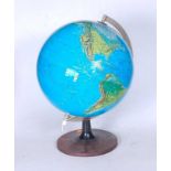 A 20th century Danish Scan-Globe illuminated desk globe, h.40cm