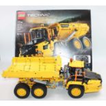 Lego Technic Control made up model of No.42114 6x6 Volvo Articulated Hauler, in the original box,