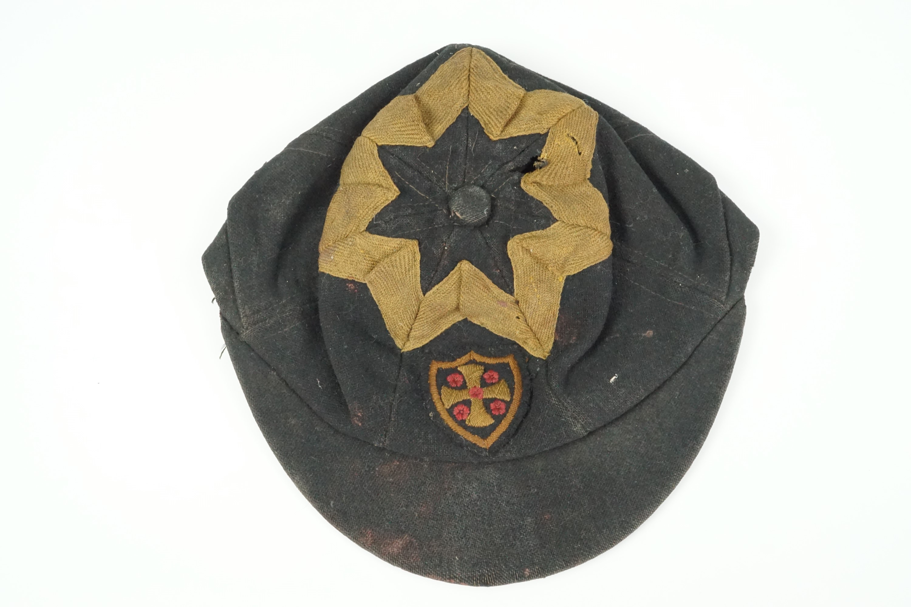 A vintage Carlisle Grammar School cap