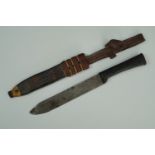 An antique North African dagger, 30 cm