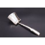 A Regency silver shovel-form caddy spoon, William Pugh, Birmingham, 1813