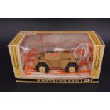 A Britains 9784 die-cast toy 8th Army Scout car in original carton