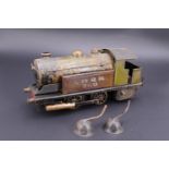 A boxed Bowman live steam 0-4-0 tank locomotive