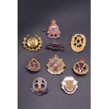 Great War and other sweetheart brooches including a Women's Army Auxiliary Corps brooch
