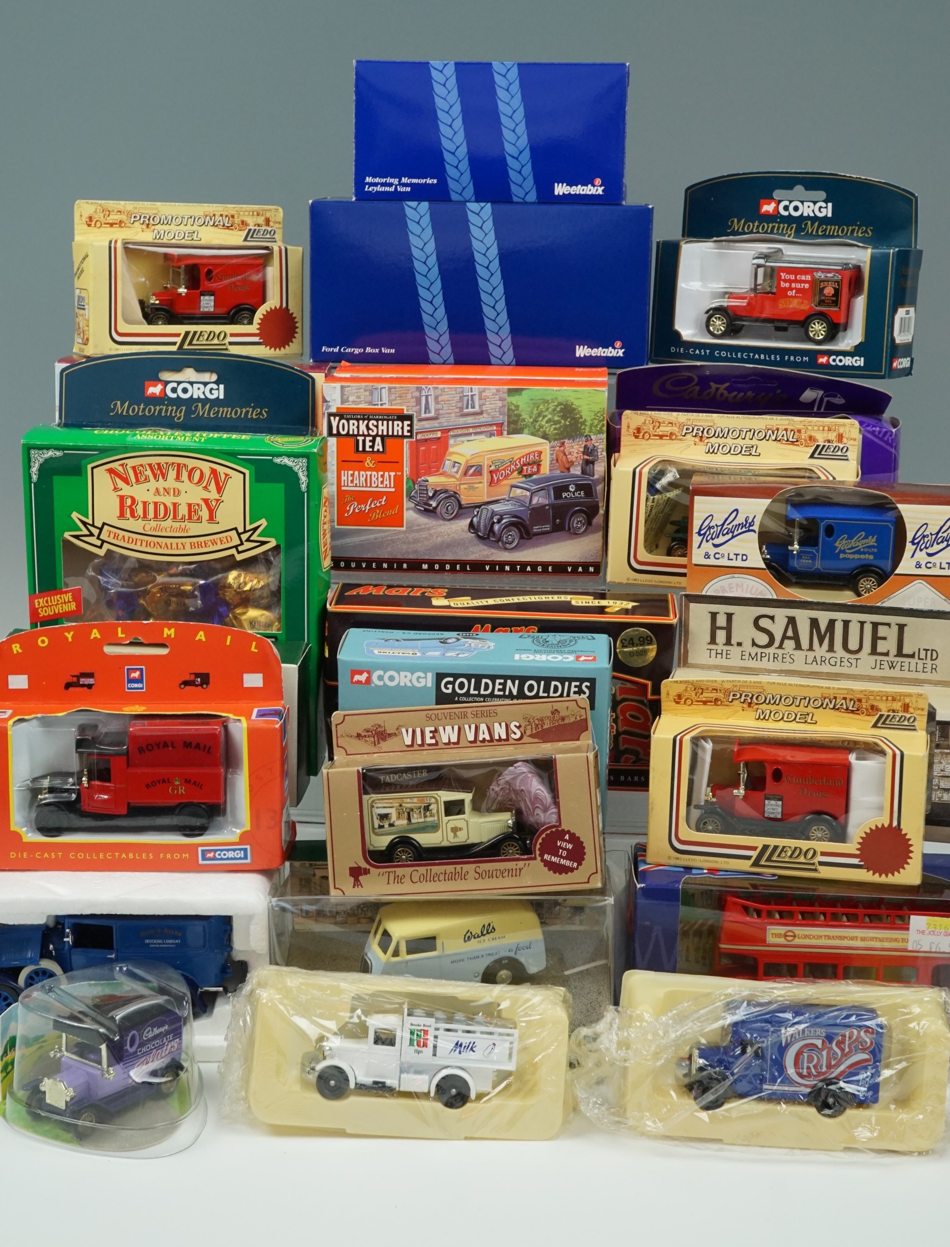 A quantity of boxed promotional die-cast vehicles