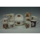 A quantity of Royal commemorative ceramics including an Independent Order of Rechabites cup and
