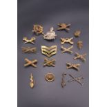 Sundry items of foreign military insignia