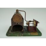 A Castle Engineering Products horizontal live steam engine, circa 1940s, 14 cm x 11 cm