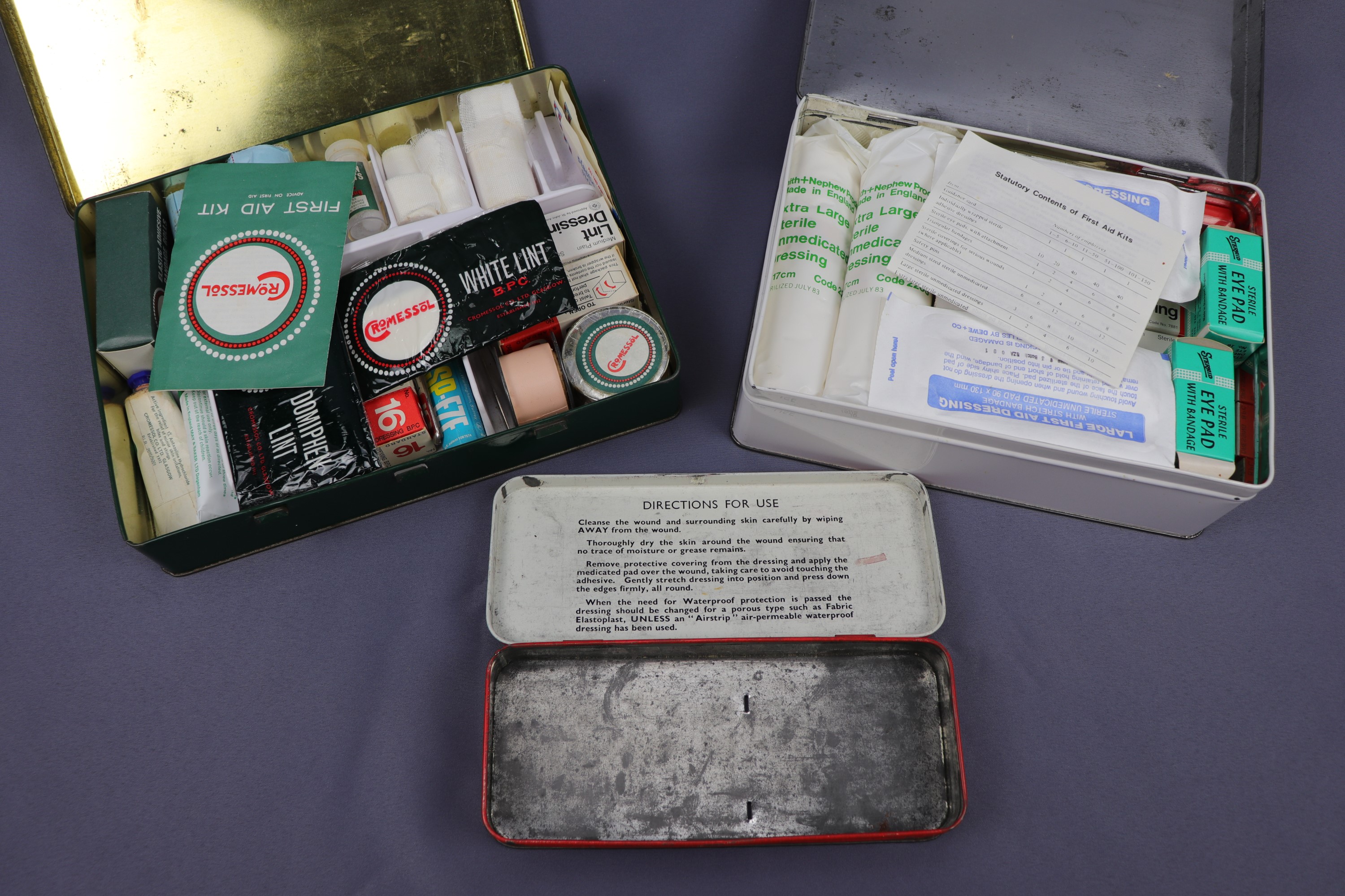 Cromessol and other vintage first aid kits - Image 2 of 2