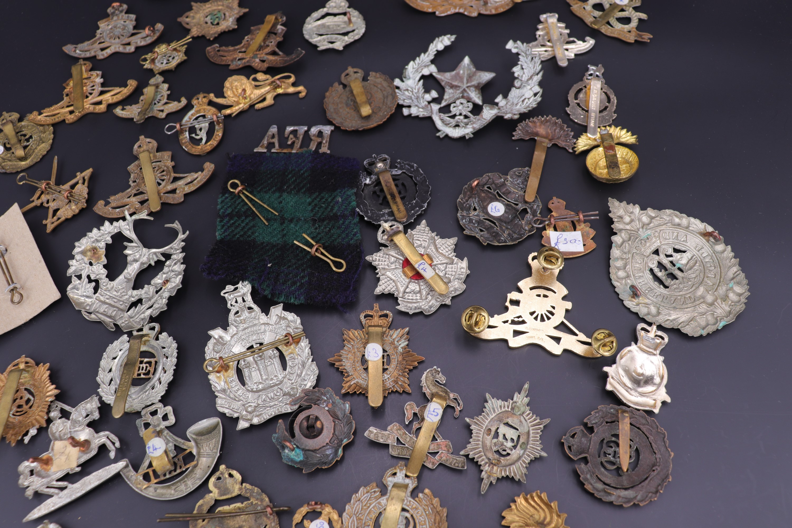 A large quantity of British cap badges etc - Image 9 of 10