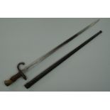 A French Mle 1874 bayonet