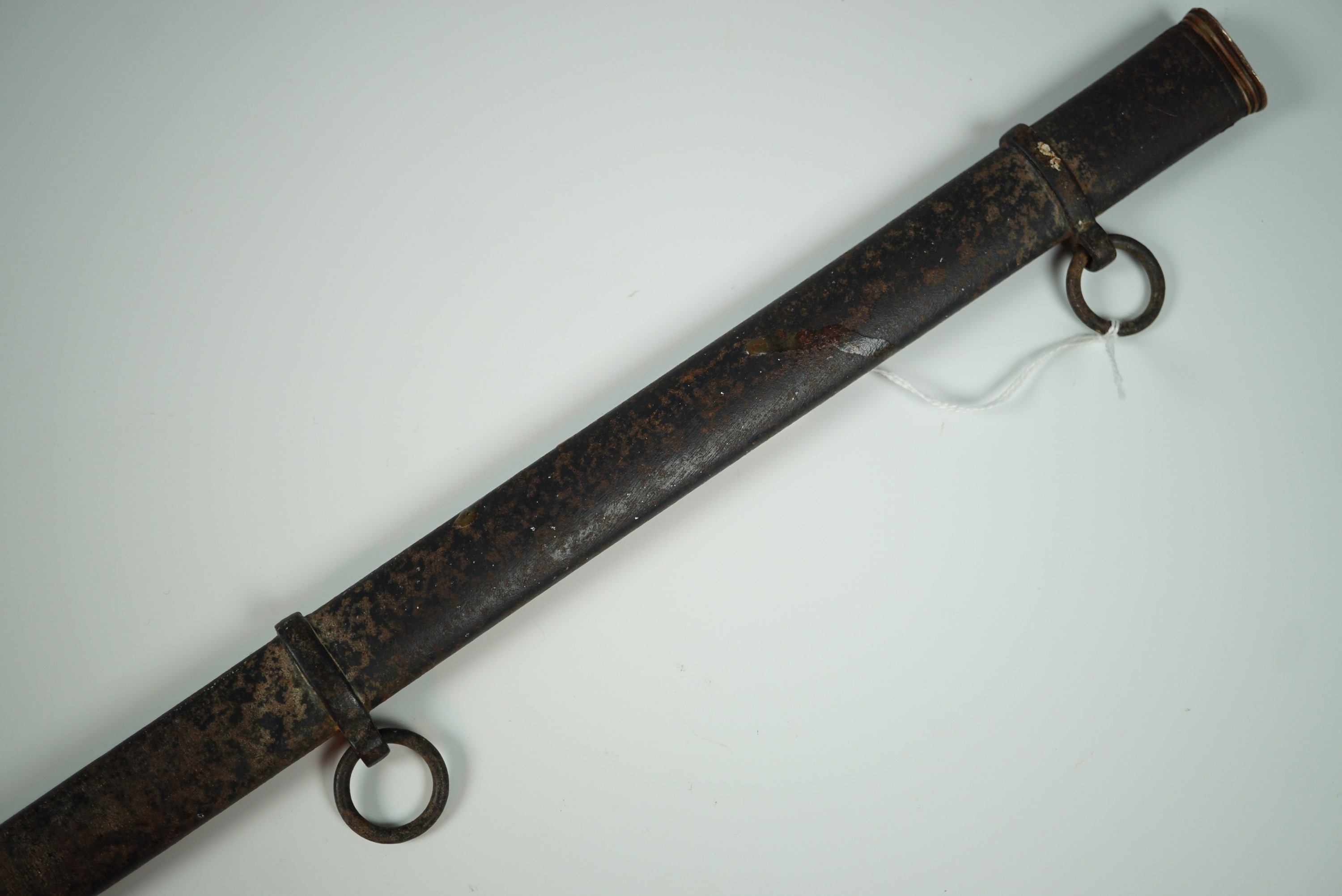 A military sword scabbard, (a/f) - Image 2 of 3