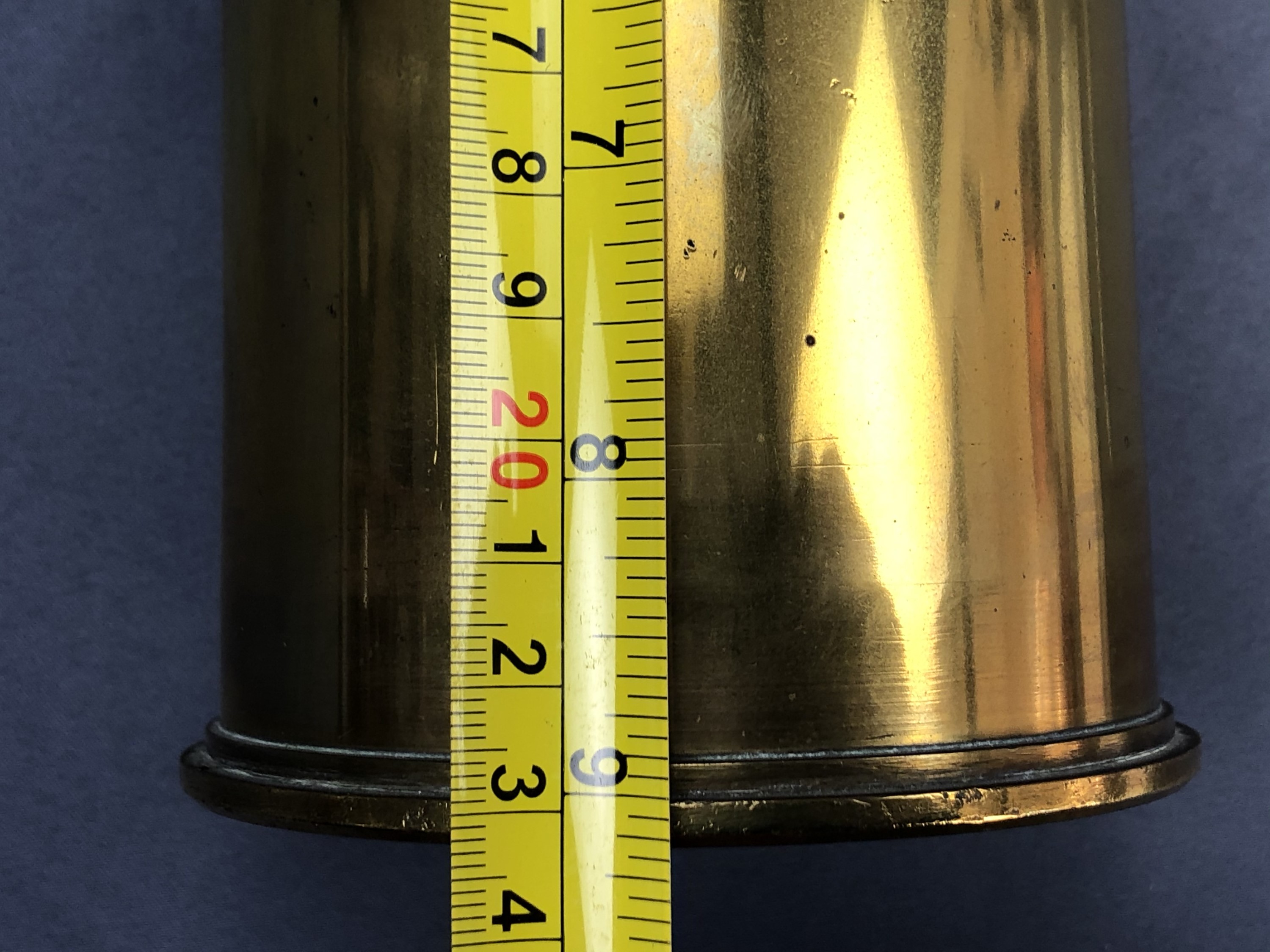 A 1941 18-pr brass shell case - Image 3 of 3