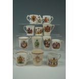 Sundry Victorian and other royal commemorative and other ceramics