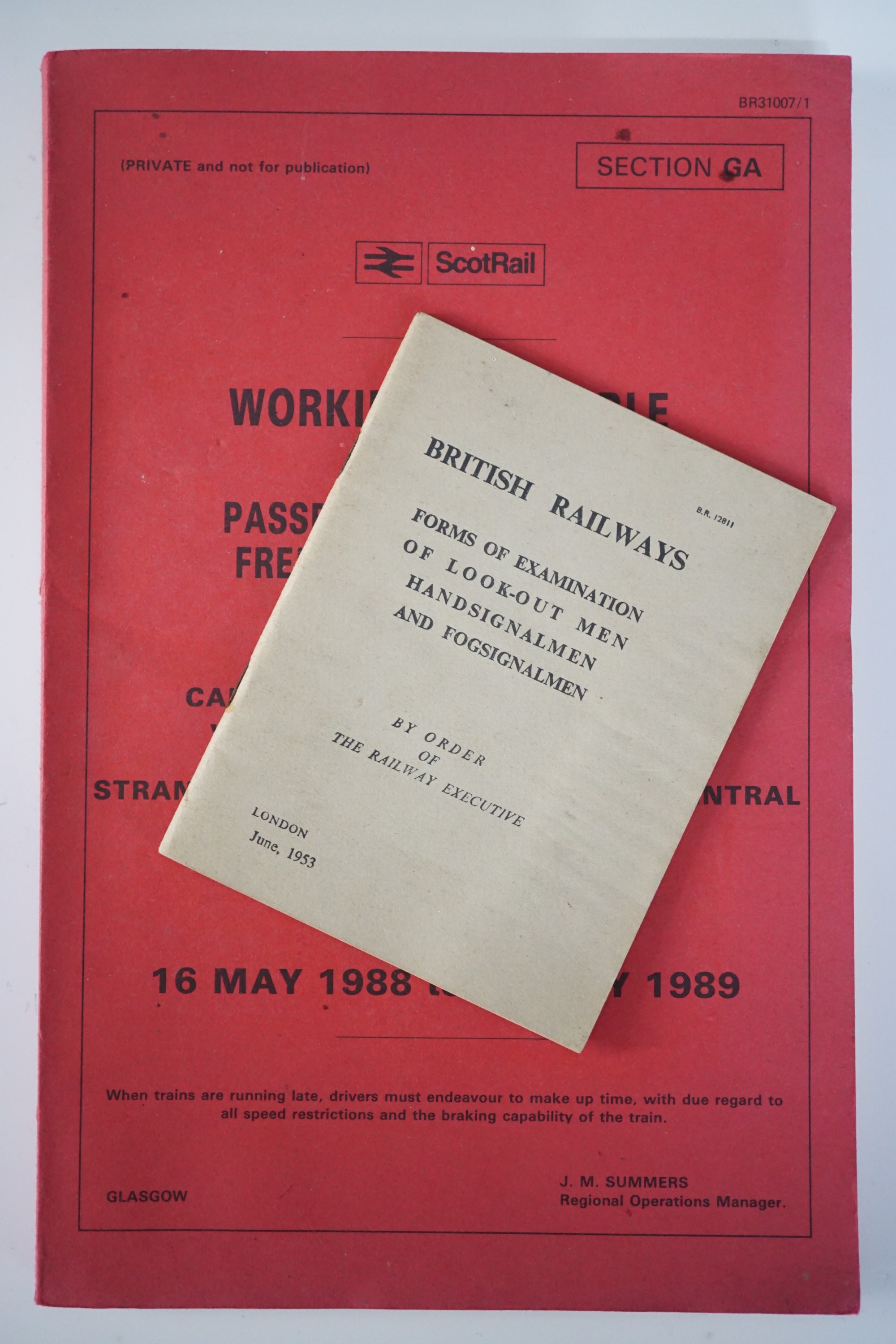 A 1953 British Railways booklet and 1988-89 Scotrail Working Timetable - Image 3 of 3