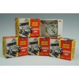 Four Airfix Motor Racing Accessory Pack Starter Units in original cartons