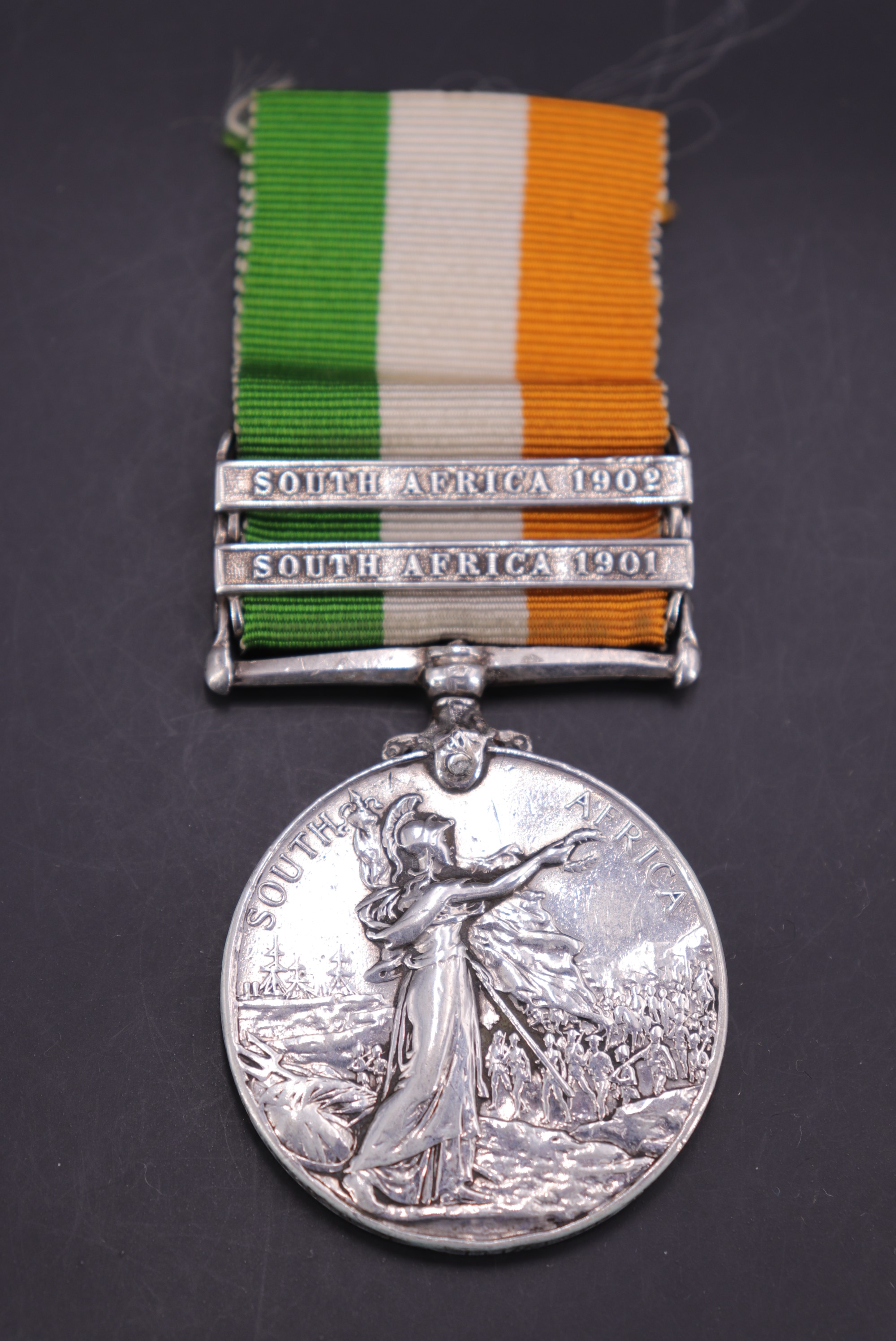 A King's South Africa medal to 5335 Pte G Hastwell, KOSB - Image 3 of 3