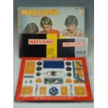 A new-old-stock cellophane-wrapped Meccano Standard Range set number 3
