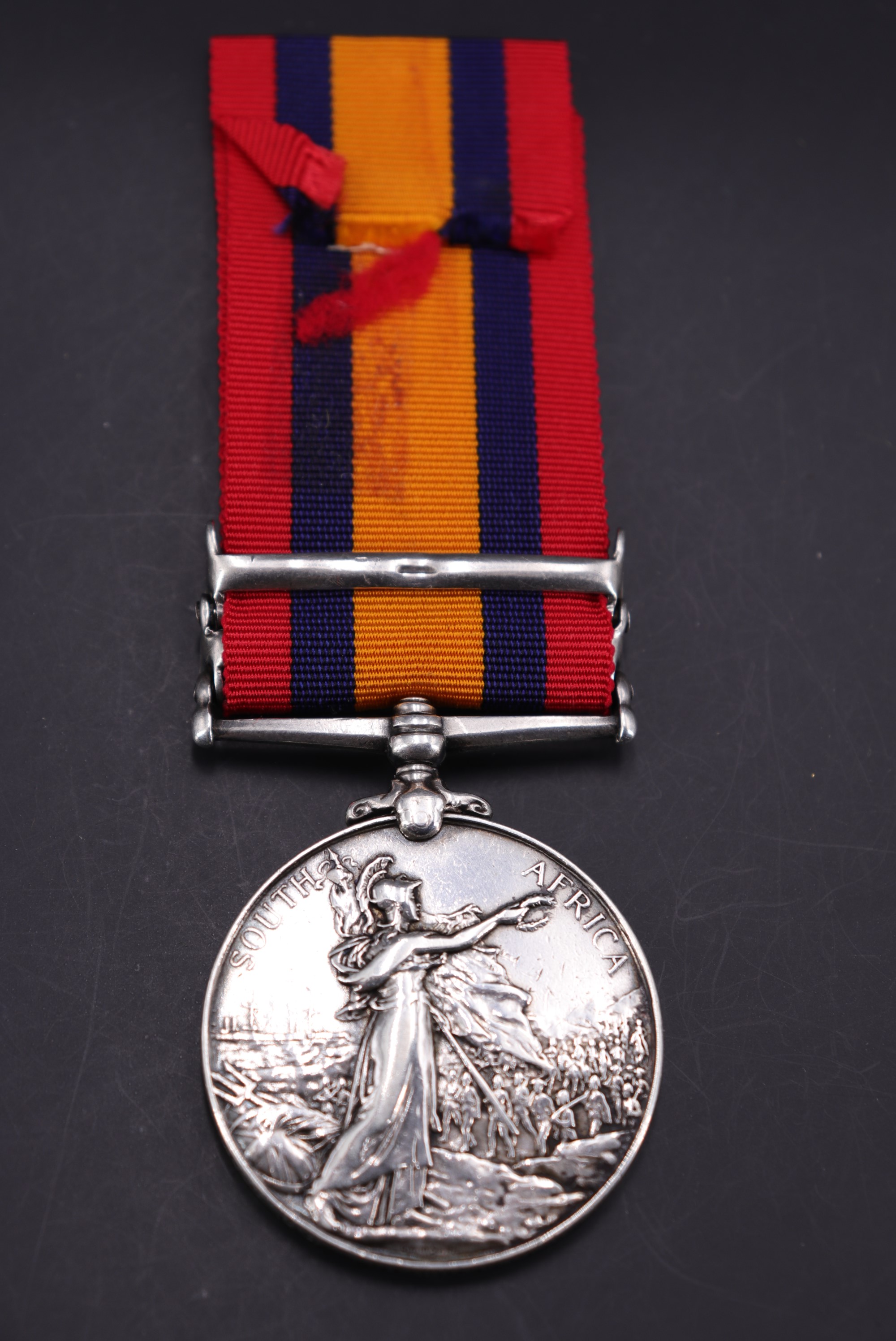 A Queen's South Africa medal with Paardeberg and Cape Colony clasps to 4815 Pte M Geoghegan, KOSB - Image 3 of 3