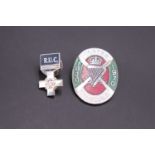 Ulster B Specials and RUC George Cross lapel badges