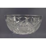 An Edinburgh Crystal cut glass fruit bowl, in original packaging, 20 cm