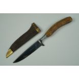 An early 20th Century German hunting / trench knife