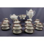 A quantity of Wedgwood Chippendale pattern tea and dinner ware