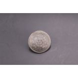 A Victorian Roxburgh Selkirk and Dumfries Militia pewter button