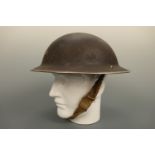 A Second World War Home Front Saint John Ambulance Brigade steel helmet