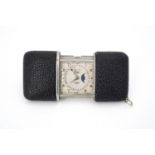 A Movado Hermeto / Calendermeto triple calendar purse or vest watch
