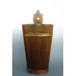 An oak stick / umbrella stand (a/f)