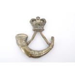 A Victorian Rifle Volunteers pouch badge, 6 cm