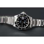 A 2007 Rolex Oyster Perpetual Submariner date wristwatch, 16610, having a superlative chronometer