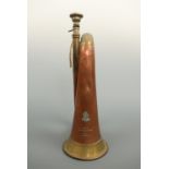 An early 20th Century Boys Brigade bugle by Boosey & Hawkes
