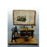 A Mersey Model Company Ltd Horizontal Stationary Steam Engine, in original carton