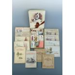 Vintage cigarette cards and albums including an Air Raid Precautions series