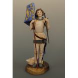 A Royal Doulton figurine, 'Joan of Arc' modelled by Pauline Parsons, HN 3681, 24 cm