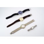 Wristwatches including a gentleman's Lambretta "Classico" and Timex water resistant dress watch, and