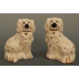 A pair of Beswick Staffordshire dogs, 1378-6, 14 cm high