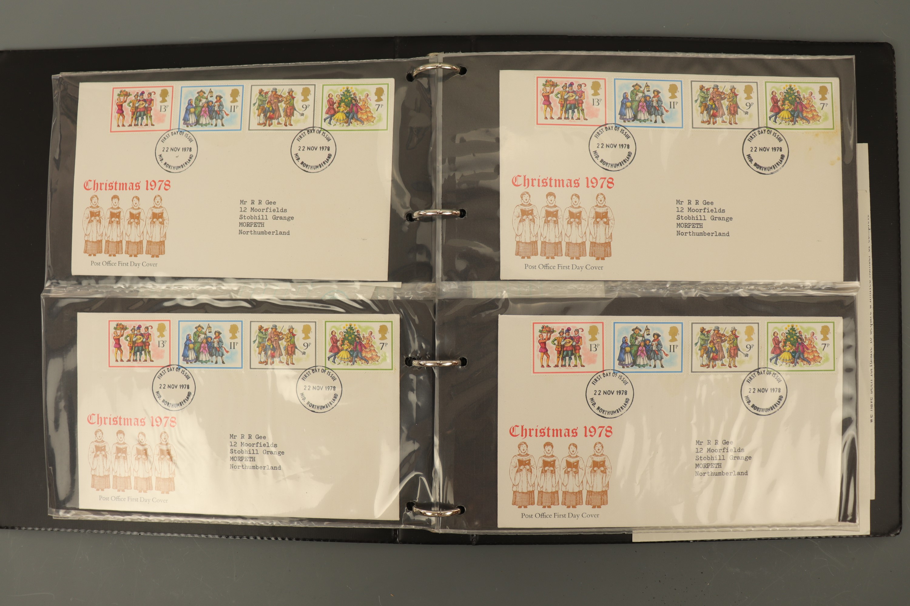 A quantity of Stanley Gibbons New Thames albums of first day stamp covers - Image 2 of 7