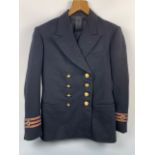 A Merchant Navy officer's tunic and trousers