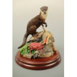 A Border Fine Art Country Characters figurine "Nipped", A1478, 15 cm high, boxed